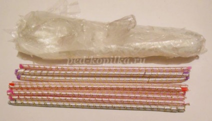 Gumi spirálja szatén szalagok (szalagok) Gum spirálja szatén szalagokkal