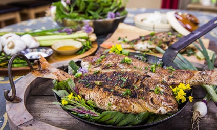 Grenadier hal - receptek képekkel, hogyan kell főzni egy gránátos