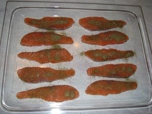 Hal sárgarépa és tejfölös burgonyával a kemencében (krém) Hal sárgarépa és tejfölös burgonyával a kemencében