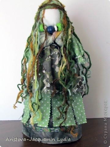 Mermaid - a hagyományos oberegovaya baba, ország művészek