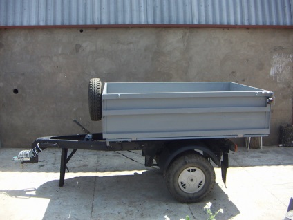 Házi trailer UAZ saját kezűleg (trailer) Házi trailer UAZ saját kezűleg