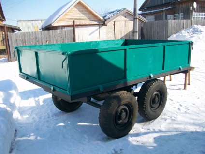 Házi trailer UAZ saját kezűleg (trailer) Házi trailer UAZ saját kezűleg