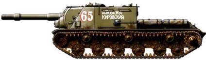 Önjáró tüzérség szerelhető ISU-152 - leírás (tartályok) Önjáró tüzérség szerelhető ISU-152. - Leírás