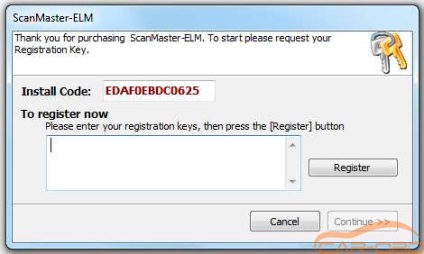 Scanmaster elm v (változtassa meg az alapértelmezett mappa) Scanmaster elm v