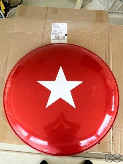 Készítsd el saját kezében pajzs a Captain America (Amerika) Készítsd el saját kezében pajzs a Captain America