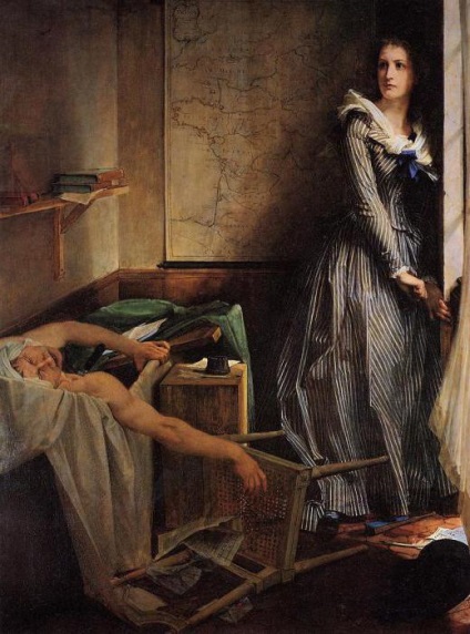Halál a Marat „- egy kép a zseniális David (Marat) Halál a Marat „- ragyogó képet Dávid