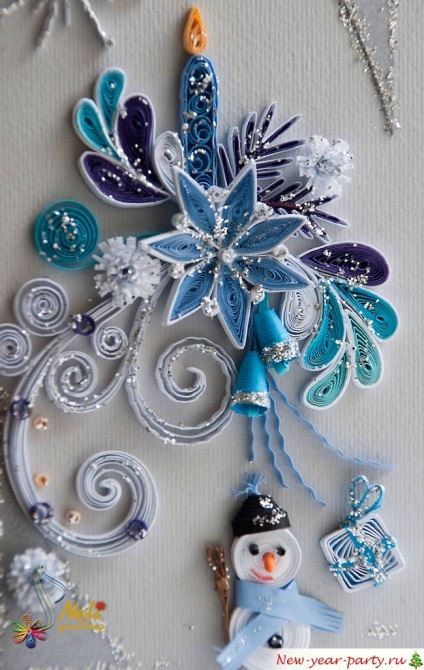 Hópelyhek Quilling technikával - élénk képet ötletek és programok! (Quilling) Hópelyhek Quilling technikával - élénk képet ötletek és programok!