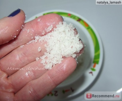 Salt - „miért van szükségünk só peeling fejbőr révén növeli a haj, ha lépésről lépésre
