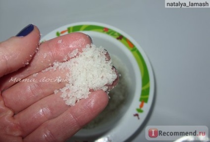Salt - „miért van szükségünk só peeling fejbőr révén növeli a haj, ha lépésről lépésre