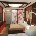 Hálószoba a japán stílusú saját kezűleg (fotó, design)