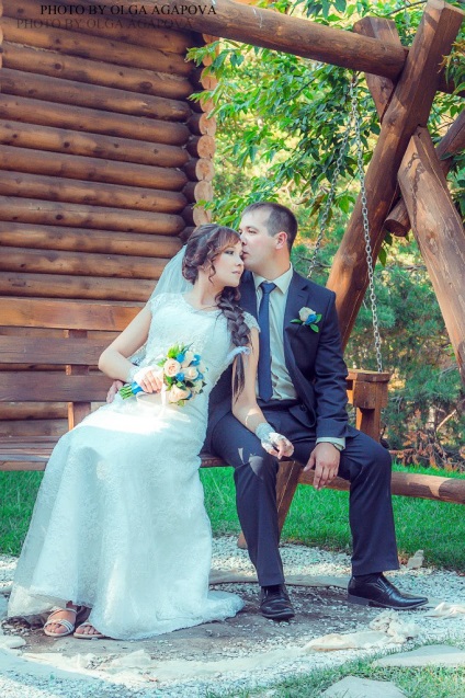 Esküvői fotózást fotók az esküvő napján az íz - a Volga - Roza Vetrov - Park 40. évfordulója