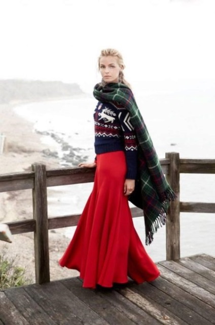 Pulóver szarvas (72 fotó) Női kötött pulóver, piros, téli, karácsonyi és újévi,