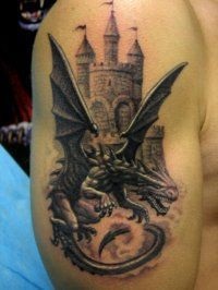 Sárkány Tattoo - fotó 50 (tetoválás egy sárkány) Sárkány Tattoo - fotó 50