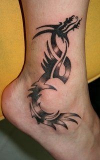 Sárkány Tattoo - fotó 50 (úgy néz ki, mint a sárkány tetoválás) Sárkány Tattoo - fotó 50