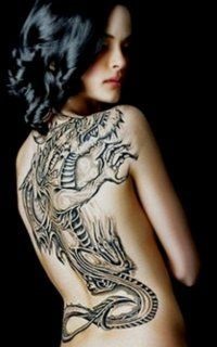 Sárkány Tattoo - fotó 50 (sárkány tetoválás a lábán) Sárkány Tattoo - fotó 50