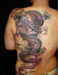 Sárkány Tattoo - fotó 50 (tetoválás vörös sárkány) Sárkány Tattoo - fotó 50
