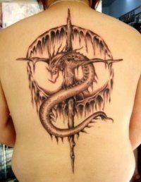 Sárkány Tattoo - fotó 50 (tetoválás egy sárkány) Sárkány Tattoo - fotó 50