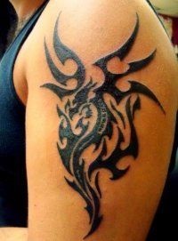 Sárkány Tattoo - fotó 50 (hogyan kell felhívni a sárkány tetoválás) Sárkány Tattoo - fotó 50