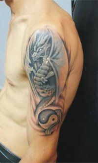 Sárkány Tattoo - fotó 50 (tetoválás vörös sárkány) Sárkány Tattoo - fotó 50