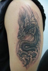Sárkány Tattoo - fotó 50 (tetoválás egy sárkány) Sárkány Tattoo - fotó 50