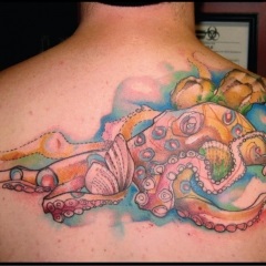 Octopus Tattoo - érték tetoválás minták és képek