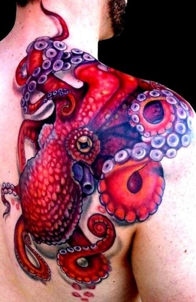 Octopus Tattoo - érték tetoválás minták és képek