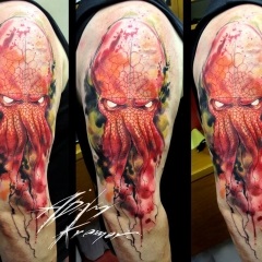 Octopus Tattoo - érték tetoválás minták és képek