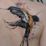 Tattoo fecske érték, és a fénykép miniatűr