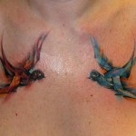 Tattoo fecske érték, fotók, vázlatok (érték) Tattoo fecske érték, és a fénykép miniatűr
