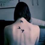 Tattoo fecske érték, fotók, vázlatok (érték) Tattoo fecske érték, és a fénykép miniatűr