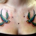 Tattoo fecske érték, fotók, vázlatok (Fecske) Tattoo fecske érték, és a fénykép miniatűr