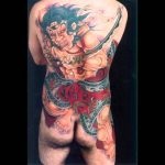 Tattoo a stílus anime - vázlatok és fényképek