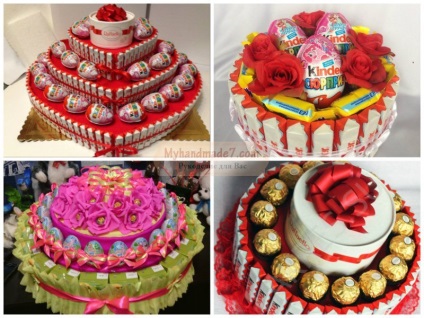 Kinder torta, hogy saját kezűleg (kéz) Kinder torta, hogy saját kezűleg
