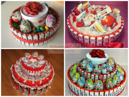 Kinder torta, hogy saját kezűleg (kéz) Kinder torta, hogy saját kezűleg