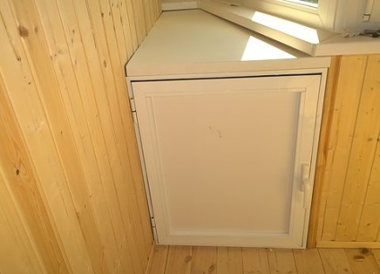 Tumba erkély 8 szerelési lépéseket (a téma a beltéri bútorok) Tumba erkély 8 szerelési lépéseket