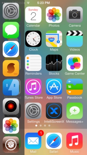 Tweek IntelliScreenX 8 obzavolsya támogatás iOS 8 és számos érdekes zsemle - appstudio projekt (a támogatást a csíp ios 8) Tweek IntelliScreenX 8 obzavolsya támogatás iOS 8 és számos érdekes zsemle - projekt appstudio