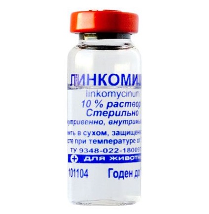 Állatgyógyászati ​​készítmény linkomicin 10%