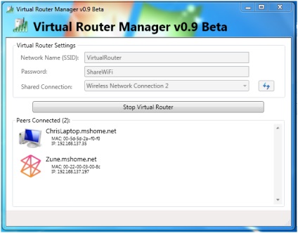 Virtuális router működési elvét, letöltés, testre (működik) Virtuális router működési elvét, letöltés, egyéni