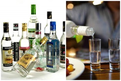 Vodka- előnyei és hátrányai, az élelmiszer- és az energia értéke, bzhu