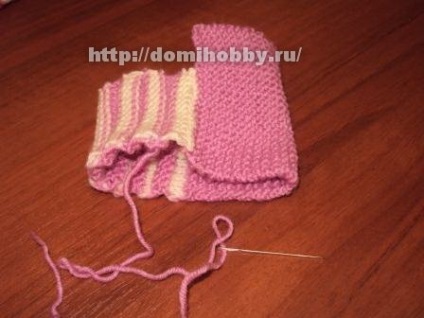 Kötés bootees zefirki (bootees) Kötés bootees zefirki