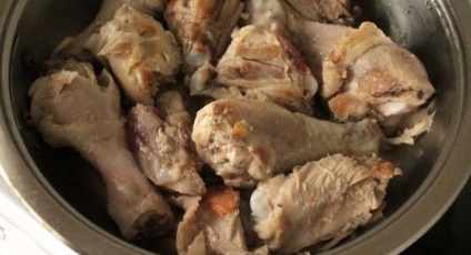 Khashlama csirke burgonyával - lépésről lépésre recept fotó (receptek fotókkal) Khashlama csirke burgonyával - lépésről lépésre recept fotók