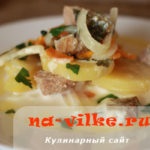 Sült krumpli szalonnával fóliában - a recept egy fotó