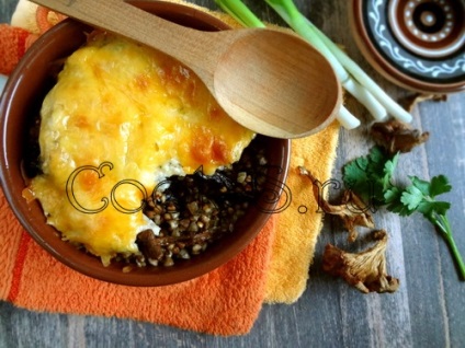 Rakott hajdina csirkével és gombával - lépésről lépésre recept fotókkal, különböző (sütésre készült hajdina) Rakott hajdina csirkével és gombával - lépésről lépésre recept fotókkal, különböző