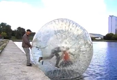 Zorbing üzleti tervet, a labda szett és gidrozorbing