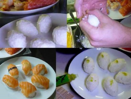 Seafood hogyan lehet sushi otthon (garnélarák) Seafood hogyan lehet sushi otthon