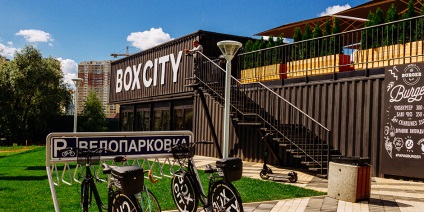 Boxcity - mobil bevásárlóközpontban