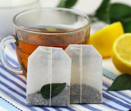 Tea táska - azaz hogyan lehet a teafiltert a kezüket (a) Tea táska - azaz hogyan lehet a teafiltert a kezüket
