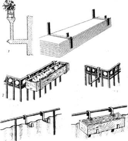 Virágok az erkélyen üvegezés és nyitott, segíti a kiválasztásban és a design, hogy hogyan lehet egy télikert