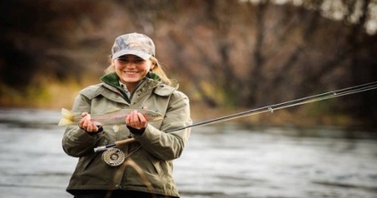 Lányok (nő) a halászati ​​7 ok szeretnek horgászni