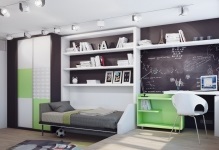 Kis hálószoba kialakítása fotó 2017 modern belsőépítészeti ötletek stílusos kis